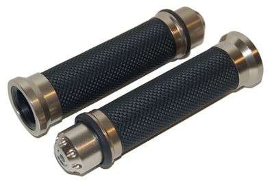 handvatten leder look zwart geperf. stuurbalans